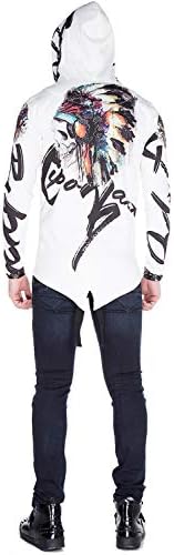 Cipo & Baxx Herren Sweatjacke Hoodie – Stylischer Pullover für Streetwear-Begeisterte mit Reißverschluss & Kapuze für Fr