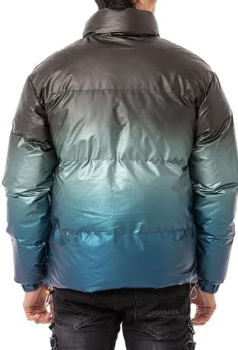 Cipo & Baxx Herren Mantel – Stylische Winterjacke mit warmem Innenfutter und abnehmbarer Kapuze für kalte Tage