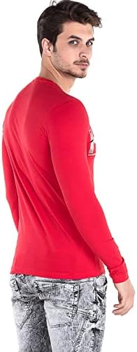 Cipo & Baxx Herren Sweatshirt Stylischer Pullover für moderne Streetwear Look – Bequemer Sweater für Alltag, Freizeit &