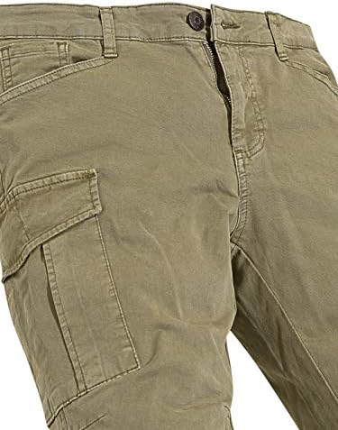 Yazubi Jayden Herren Cargo Hose BaumwollCargoJeans SommerComfortStretchSicherheitSGPS1012