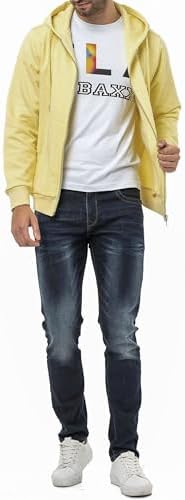 Cipo & Baxx Herren Sweatjacke Hoodie Serie - Stylischer Pullover im Modernen Casual Streetwear Stil für den Alltag, Frei