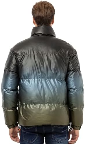 Cipo & Baxx Herren Mantel – Stylische Winterjacke mit warmem Innenfutter und abnehmbarer Kapuze für kalte Tage