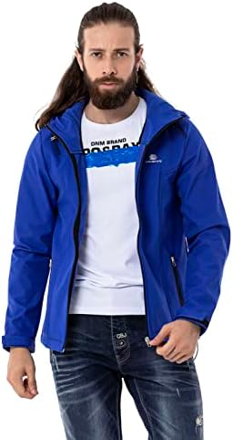 Stylische Winterjacke Herren Cipo & Baxx Series | Warme Winterjacke Herren Cipo & Baxx Series abnehmbarer Kapuze | Func