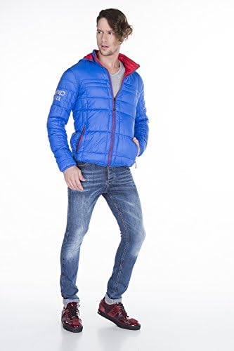 Stylische Winterjacke Herren Cipo & Baxx Series | Warme Winterjacke Herren Cipo & Baxx Series abnehmbarer Kapuze | Func