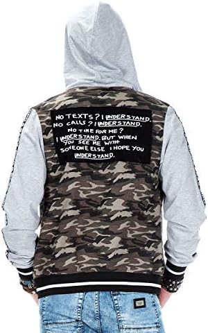 Cipo & Baxx Herren Hybrid-Denimjacke - Versatile Farben, Modisch und Komfortabel - für City und Outdoor - mit Knopf und