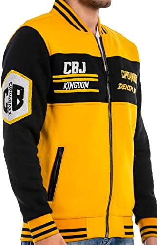 Cipo & Baxx Herren Sweatjacke Hoodie Serie - Stylischer Pullover im Modernen Casual Streetwear Stil für den Alltag, Frei