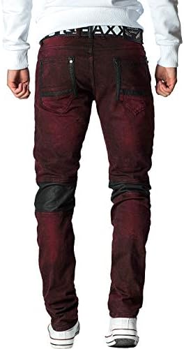 Cipo & Baxx Herren Jeans - Stylische Denim-Mode mit hohem Markantzen Detail | Regular & Slim Fit für Männer | Stonewashe