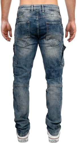 Cipo & Baxx Herren Jeans - Stylische Denim-Mode mit Slim-Fit & Regular-Fit für Individualisten im Bikerstyle!
