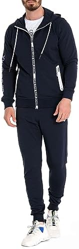 Cipo & Baxx Herren Jogginganzug Series – Zweiteiliges Set aus Kapuzenjacke und Jogginghose für Sport- und Casual-User im