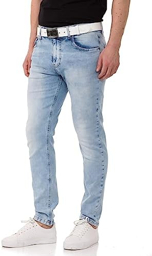 Cipo & Baxx Herren Stretch Jeanhose Slim Fit Trendig und bequem | Cipo & Baxx Männer Stretch Jeanshosen Slim Fit Premiu