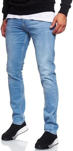 Premium Herren StretchSlim Fit Jeanshose Basics Cotton-Stretch Streetwear | Premium StretchSlim Fit Jeanshose für Herre