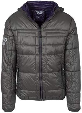 Stylische Winterjacke Herren Cipo & Baxx Series | Warme Winterjacke Herren Cipo & Baxx Series abnehmbarer Kapuze | Func