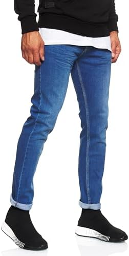 Premium Herren StretchSlim Fit Jeanshose Basics Cotton-Stretch Streetwear | Premium StretchSlim Fit Jeanshose für Herre