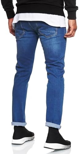 Premium Herren StretchSlim Fit Jeanshose Basics Cotton-Stretch Streetwear | Premium StretchSlim Fit Jeanshose für Herre