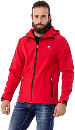 Stylische Winterjacke Herren Cipo & Baxx Series | Warme Winterjacke Herren Cipo & Baxx Series abnehmbarer Kapuze | Func