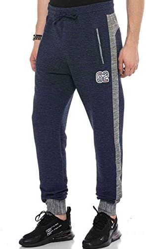 Cipo & Baxx Herren Jogginghose Series - Bequeme Freizeithose mit sportlichem Schnitt und modischem Design für Alltagsgeb