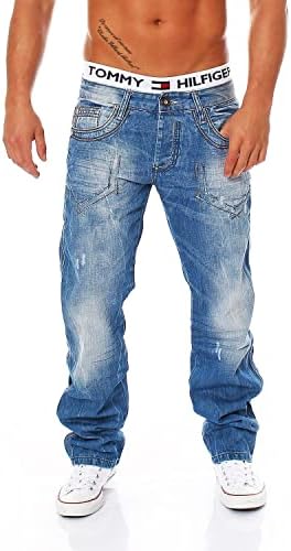 Cipo & Baxx C-0600 Regular Fit Herren Jean Stretch Comfortable Casual Jean