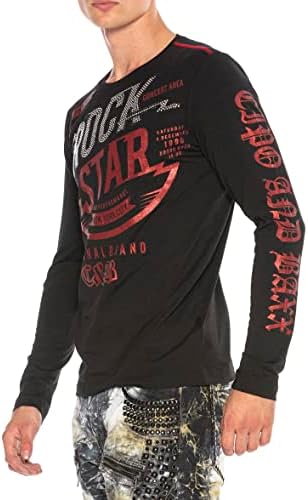Cipo & Baxx Herren Sweatshirt Series – Stylischer Pullover im Modernen Streetwear Look mit Rundhals & Print – Comfortabl