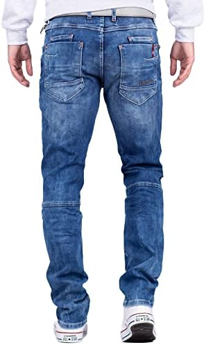 Cipo & Baxx Herren Jeans Regular Fit & Slim Fit – Stylischer Used Look Jeans für Männer | Blue & Black Jeans für Alltag – Bild 35