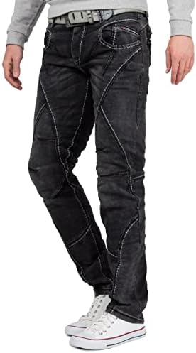 Cipo & Baxx Herren Jeans – Stylische Regular-Fit Denim mit Stone-Washed-Design & Used-Look | Bequeme & modische Jeans fü – Bild 20