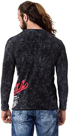 Cipo & Baxx Herren Sweatshirt Series – Stylischer Pullover im Modernen Streetwear Look – Bequemer Sweater für Alltag & F