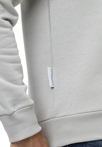 Cipo & Baxx Herren Sweatshirt Series – Stylischer Pullover im Modernen Streetwear Look – Bequemer Sweater für Alltag & F