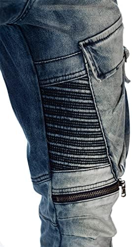 Cipo & Baxx Herren Jeans - Stylische Denim-Mode mit hohem Markanten_design | Regular & Slim Fit | Stonewashed Effect des