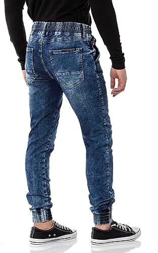 Cipo & Baxx Herren Stretch Jeanhose Slim Fit Trendig und bequem | Cipo & Baxx Männer Stretch Jeanshosen Slim Fit Premiu