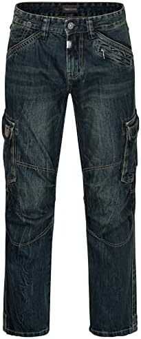 Timezone Herren Benitotz Cargohose für Outdoor-Aktivitäten mit zahlreichen Taschen und praktischem Design 32x32