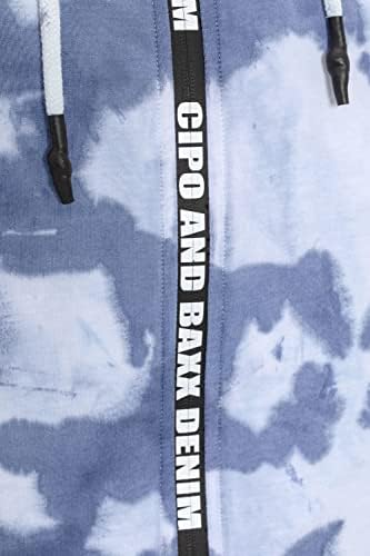 Cipo & Baxx Herren Jogginganzug Series – Zweiteiliges Set aus Kapuzenjacke und Jogginghose für Sport- und Casual-User im