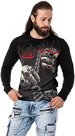 Cipo & Baxx Herren Sweatshirt Series – Stylischer Pullover im Modernen Streetwear Look – Bequemer Sweater für Alltag & F