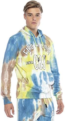 Cipo & Baxx Herren Jogginganzug Series – Zweiteiliges Set aus Kapuzenjacke und Jogginghose für Sport- und Casual-User im