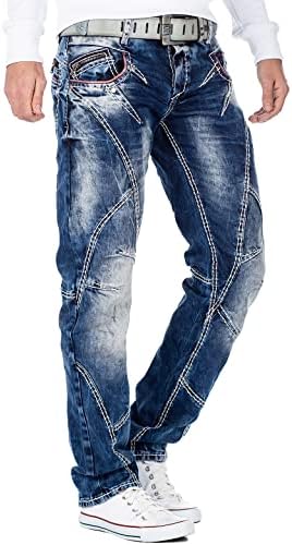 Cipo & Baxx Herren Jeans – Stylische Regular-Fit Denim mit Stone-Washed-Design & Used-Look | Bequeme & modische Jeans fü – Bild 65