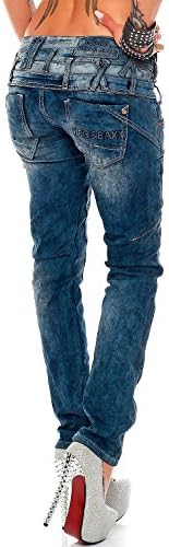 Cipo & Baxx Damen Jeans - Stylische Regular & Slim Fit Modelle mit Stretch | Kontrastnähten & Applikationen | Ideal für – Bild 8