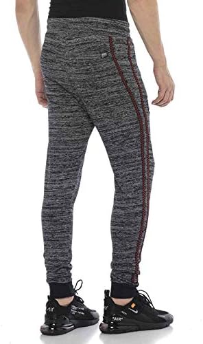 Cipo & Baxx Herren Jogginghose Series - Bequeme Freizeithose mit sportlichem Schnitt und modischem Design für Alltagsgeb