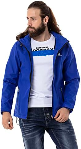 Stylische Winterjacke Herren Cipo & Baxx Series | Warme Winterjacke Herren Cipo & Baxx Series abnehmbarer Kapuze | Func