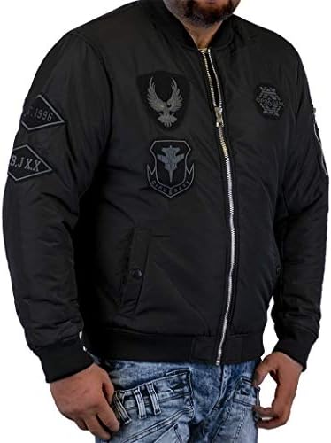 Stylische Winterjacke Herren Cipo & Baxx Series | Warme Winterjacke Herren Cipo & Baxx Series abnehmbarer Kapuze | Func