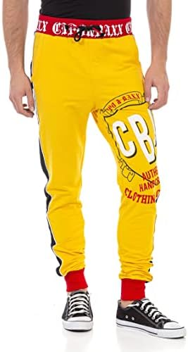 Cipo & Baxx Herren Jogginganzug Series – Zweiteiliges Set aus Kapuzenjacke und Jogginghose für Sport- und Casual-User im