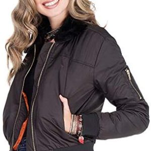 Cipo & Baxx Damen Casual Übergangsjacken – Stilvoll zum Alltag, Party & Outdoor – Reißverschluss & Details
