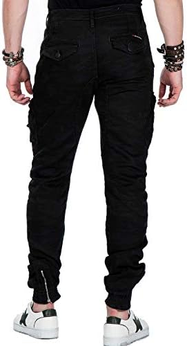 Cipo & Baxx Herren Jeans Hose Look Röhrenjeans Straight Fit Kontrastnähte Trendyhose | Cipo & Baxx Herren Jeans Hose Us