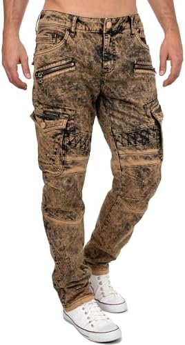 Cipo & Baxx Herren Jeans - Stylische Denim-Mode mit Slim-Fit & Regular-Fit für Individualisten im Bikerstyle!