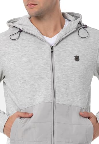Cipo & Baxx Herren Jogginganzug Series – Zweiteiliges Set aus Kapuzenjacke und Jogginghose für Sport- und Casual-User im