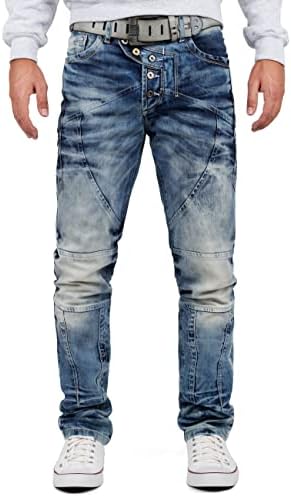 Cipo & Baxx Herren Jeans – Stylische Regular-Fit Denim mit Stone-Washed-Design & Used-Look | Bequeme & modische Jeans fü – Bild 53
