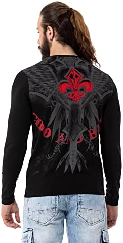 Cipo & Baxx Herren Sweatshirt Series – Stylischer Pullover im Modernen Streetwear Look – Bequemer Sweater für Alltag & F