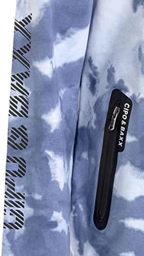 Cipo & Baxx Herren Jogginganzug Series – Zweiteiliges Set aus Kapuzenjacke und Jogginghose für Sport- und Casual-User im