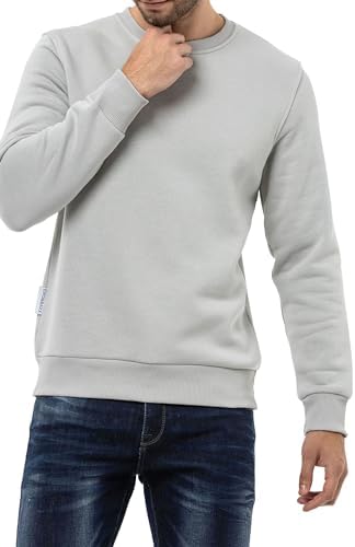 Cipo & Baxx Herren Sweatshirt Series – Stylischer Pullover im Modernen Streetwear Look – Bequemer Sweater für Alltag & F