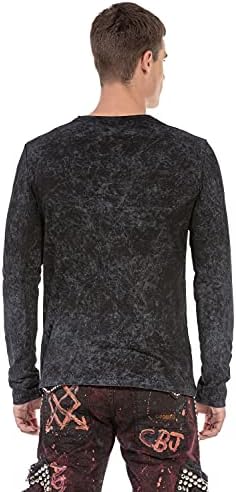 Cipo & Baxx Herren Sweatshirt Series – Stylischer Pullover für Streetwear Lovers – Bequemer Rundhalseinheitsprint Sweate