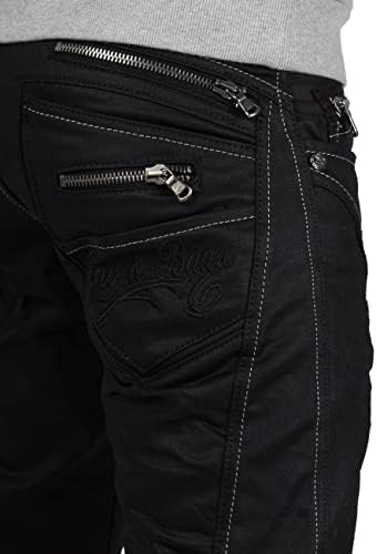 Cipo & Baxx Herren Jeans – Stylische Regular-Fit Denim mit Stone-Washed-Design & Used-Look | Bequeme & modische Jeans fü – Bild 76