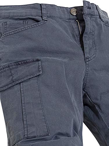 Yazubi Jayden Herren Cargo Hose BaumwollCargoJeans SommerComfortStretchSicherheitSGPS1012