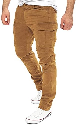 Yazubi Jayden Herren Cargo Hose BaumwollCargoJeans SommerComfortStretchSicherheitSGPS1012